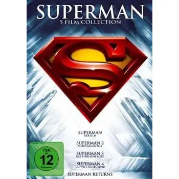 Zahraniční hudba 5DVD Various: Superman 1-5 2013