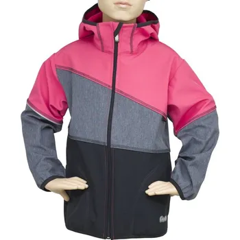 Bunda softshell Fantom ČERNO MELÍR KORÁLOVÁ BUN0602 2023 Velikost: 80