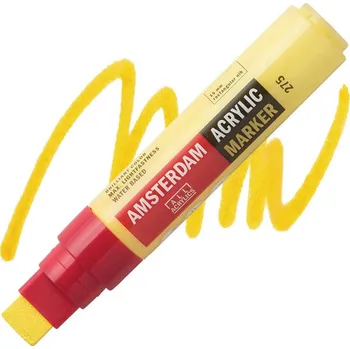 AMSTERDAM Acrylic Marker 15mm, 275 primary yellow