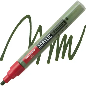 AMSTERDAM Acrylic Marker 4mm, 622 olive green deep
