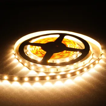 LED páska LED pásek WW teplá bílá 4,8W/m 60 LED/m 365 lm/m vnitřní IP20 3528 12V 3000K /SQ3-300/