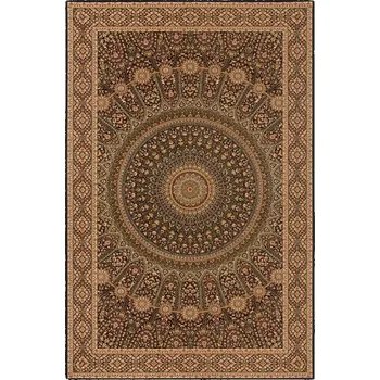 Koberec Koberec vlněný Agnella Agnus Livia Černý Rozměr: 100x180 cm