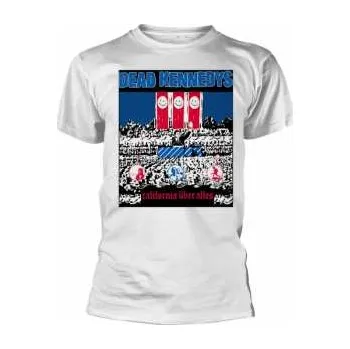 Merch Dead Kennedys: Tričko California Uber Alles (white) XL 2019