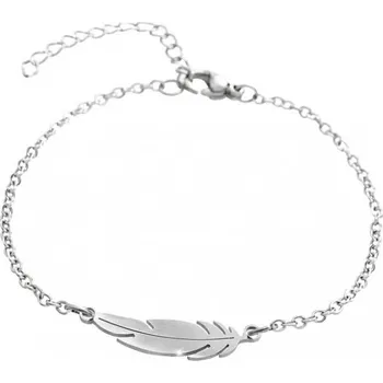 Náramek Náramek z chirurgické oceli peříčko