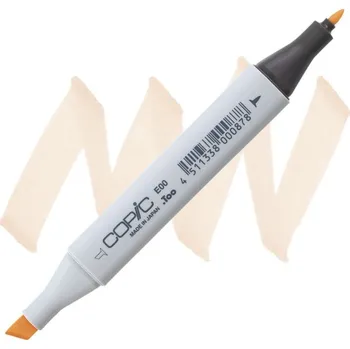 Lihová fixa COPIC Classic oboustranná Fine & Chisel, E00 Cotton pearl