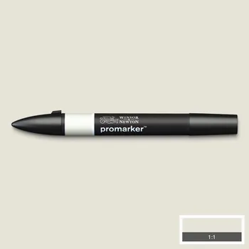 Lihová fixa WINSOR & NEWTON Promarker Fine & Chisel, WARM GREY 1 (WG1)