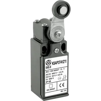 vypínač Koncový spínač plastový s pákou a nylonovou kladkou (průměr 18), šířka 30mm