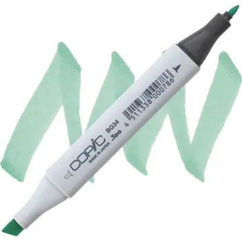 Lihová fixa COPIC Classic oboustranná Fine & Chisel, BG34 Horizon green