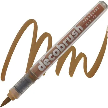 Akrylová fixa KARIN DecoBrush Metallic, Red Gold 8592