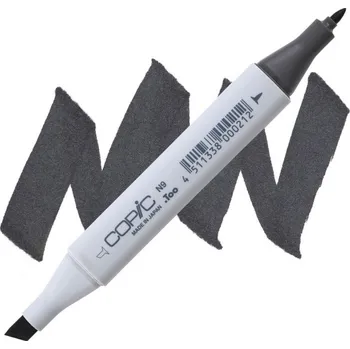 Lihová fixa COPIC Classic oboustranná Fine & Chisel, N9 Neutral gray 9