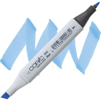 Lihová fixa COPIC Classic oboustranná Fine & Chisel, B32 Pale blue