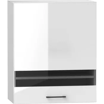 Kuchyňská skříňka Kuchyňská Skříňka Oscar Ws60 Pl bílá lesk/bílá