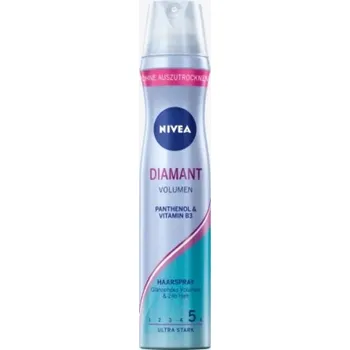 NIVEA LAK NA VLASY DIAMANT VOLUMEN 250ml NĚMECKO!