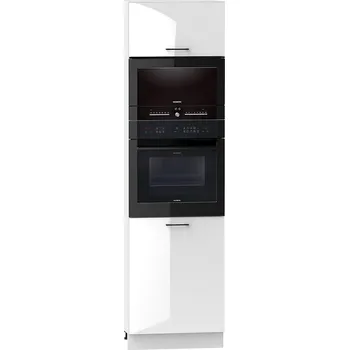 Kuchyňská skříňka Kuchyňská Skříňka Oscar D60pk Mv 2133 Pl bílá lesk/bílá