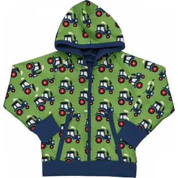 Chlapecká mikina Dětská oboustranná mikina s kapucí Traktor Maxomorra Velikost: 92/98