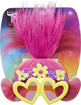 Karnevalová maska Hasbro Trollové maska s brýlemi Poppy