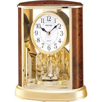 Hodiny Stolní hodiny ročky Rhythm 4SG724WS06 + DÁREK ZDARMA