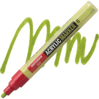 AMSTERDAM Acrylic Marker 4mm, 621 olive green light