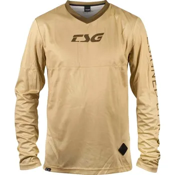 cyklistický dres TSG dres - MF1 Jersey L/S Beige/Olive (270) velikost: M