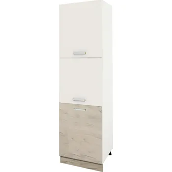 Kuchyňská skříňka Kuchyňská skříňka Charlotte 60 Lower Base Cabinet B white/oak white craft