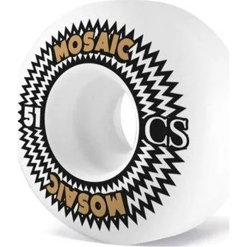 Kolečko na skateboard skate kola MOSAIC Cs Electric 2022 gold 51 mm
