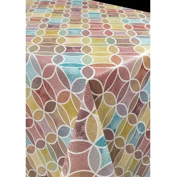 ubrus Ubrus PVC kaleidoskop červeno-modrý 20 m x 140 cm 7743410