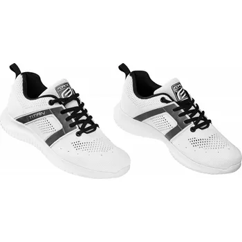 Pánská treková obuv tenisky FORCE TITAN, bílé 43