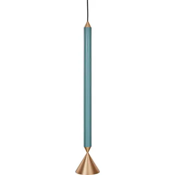 Nástěnné svítidlo Pholc Závěsná lampa Apollo 59, deep sea/polished brass