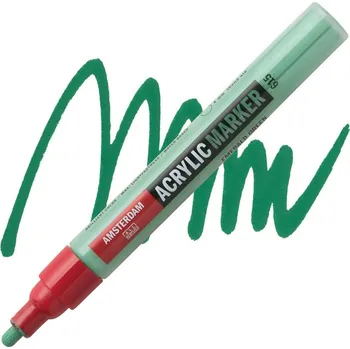AMSTERDAM Acrylic Marker 4mm, 615 emerald green