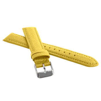 Řemínek na hodinky Recenze Lavvu Bison 18 mm žlutý