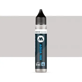 Akvarelový inkoust MOLOTOW Refill Ink pro Aqua, neutral grey 04