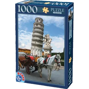 Puzzle D-TOYS Puzzle Šikmá věž v Pise, Itálie 1000 dílků