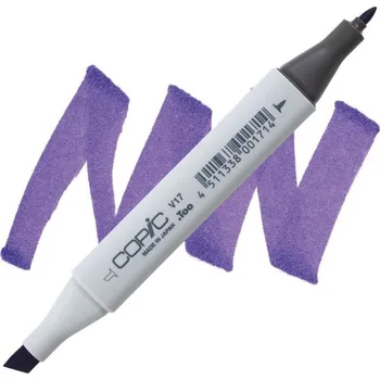 Lihová fixa COPIC Classic oboustranná Fine & Chisel, V17 Amethyst
