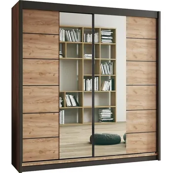 Šatní skříň Skříň Zoja 203 Craft Zlatý