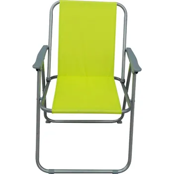 Zahradní křeslo PICKNIC skládací zelené