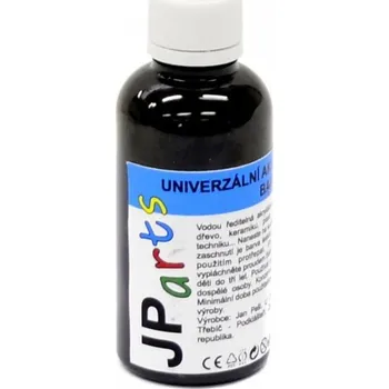 Vodová barva Univerzální barva metalická - černá - 50 g - 7146 UM14