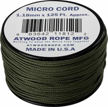 Lano Atwood Rope Micro Cord 1,18 mm/37,5 m