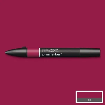 Lihová fixa WINSOR & NEWTON Promarker Fine & Chisel, BURGUNDY (R424)