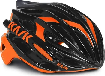 Cyklistická přilba Kask Mojito 16 Black/Orange Fluo M