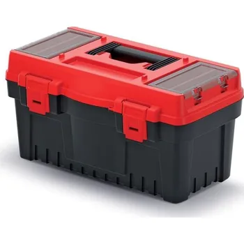 Kufr na nářadí TEVOX VI černo-červený, varianta 54,8 cm