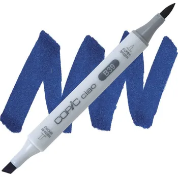 Lihová fixa COPIC Ciao oboustranná Brush & Chisel, B39 Prussian blue