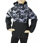 Bunda softshell Fantom ČERNÁ S REFLEXNÍM POTISKEM MASKÁČ A MEMBRÁNOU 30000/15000 BUN 1204 2023 Velikost: 152