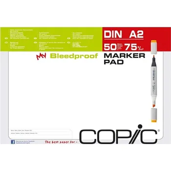Blok Blok A2 COPIC Marker Pad, 50 listů