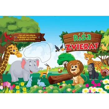 omalovánky Ríša zvierat - FONI book [SK] (2017, kroužková)