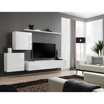 Obývací stěna Obývací Stěna Switch V Bílý