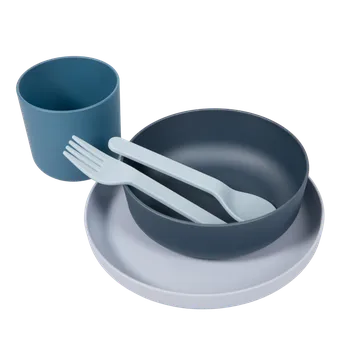 dětská jídelní sada Jídelní sada 5 ks Bo Jungle CPLA