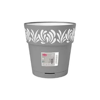 Květináč Samozavlažovací květináč GAIA 25 sv. šedá