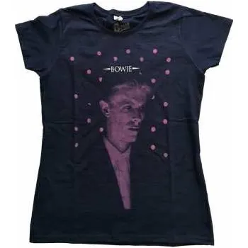 Merch David Bowie: Dámské Tričko Dots XL