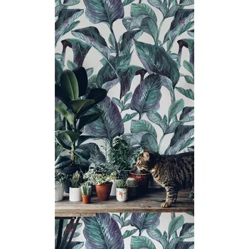 Tapeta Coloray Fototapeta V zemi palmy Samolepící Fototapeta Vliesová 250 x 250 cm coloraydecor-f-as-93345661-modyfikacja1