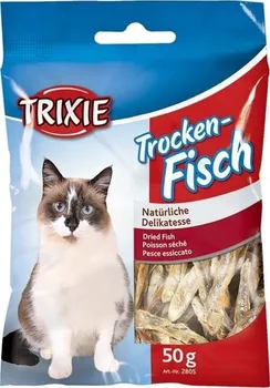Pamlsek pro kočku Trixie Sušené šproty 50 g